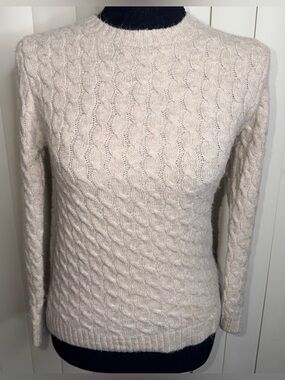 Jade & Ivory by 26 International Women’s  Beige Pullover Sweater Size Medium EUC